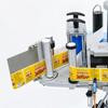 ZONESUN ZS-TB852 Automatic Round Bucket Labeling Machine Tabletop Jar Label Applicator Sticker Labeler Label Dispenser