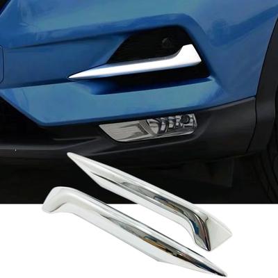 Für Nissan Qashqai J11 2018 Frontstoßstange Nebelscheinwerfer Lampe Augenlid Augenbraue Abdeckung Nebelscheinwerfer Verkleidungen Auto Styling Zubehör