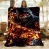 1PC Mortal Kombat Outdoor Blanket Lightweight Flannel, Soft & Warm, All-Season, Outdoor, Camping, Living Room, Office,  L1106008