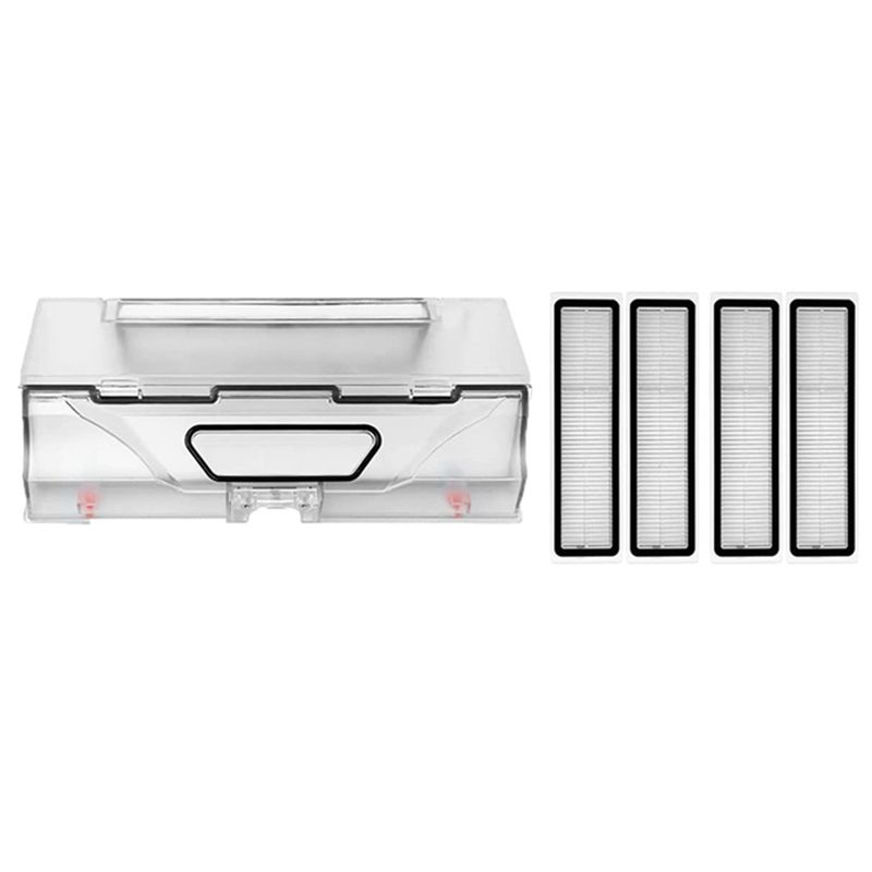 

Dust Box With Filter For Xiaomi Dreame D9 Robot Vacuum Cleaner Spare Parts Dust Bin With Filter Accessories-B61B