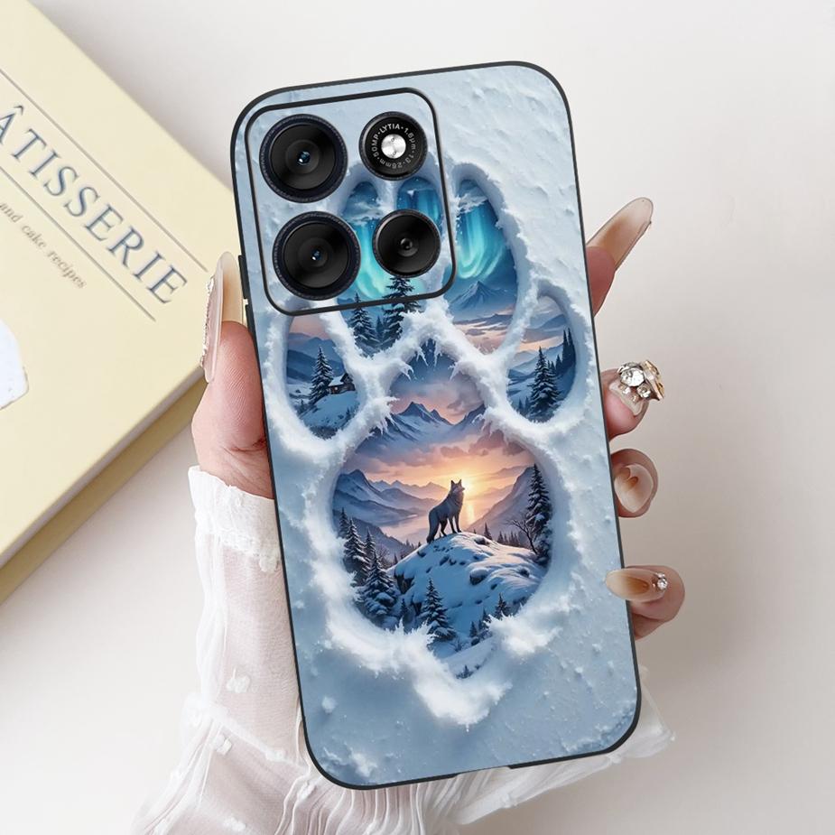 For Motorola Moto G56 Case MotoG86 Luxury Fashion Candy Painted Cover Silicone Case For Motorola Moto G86 G 56 MotoG56 Soft Bags