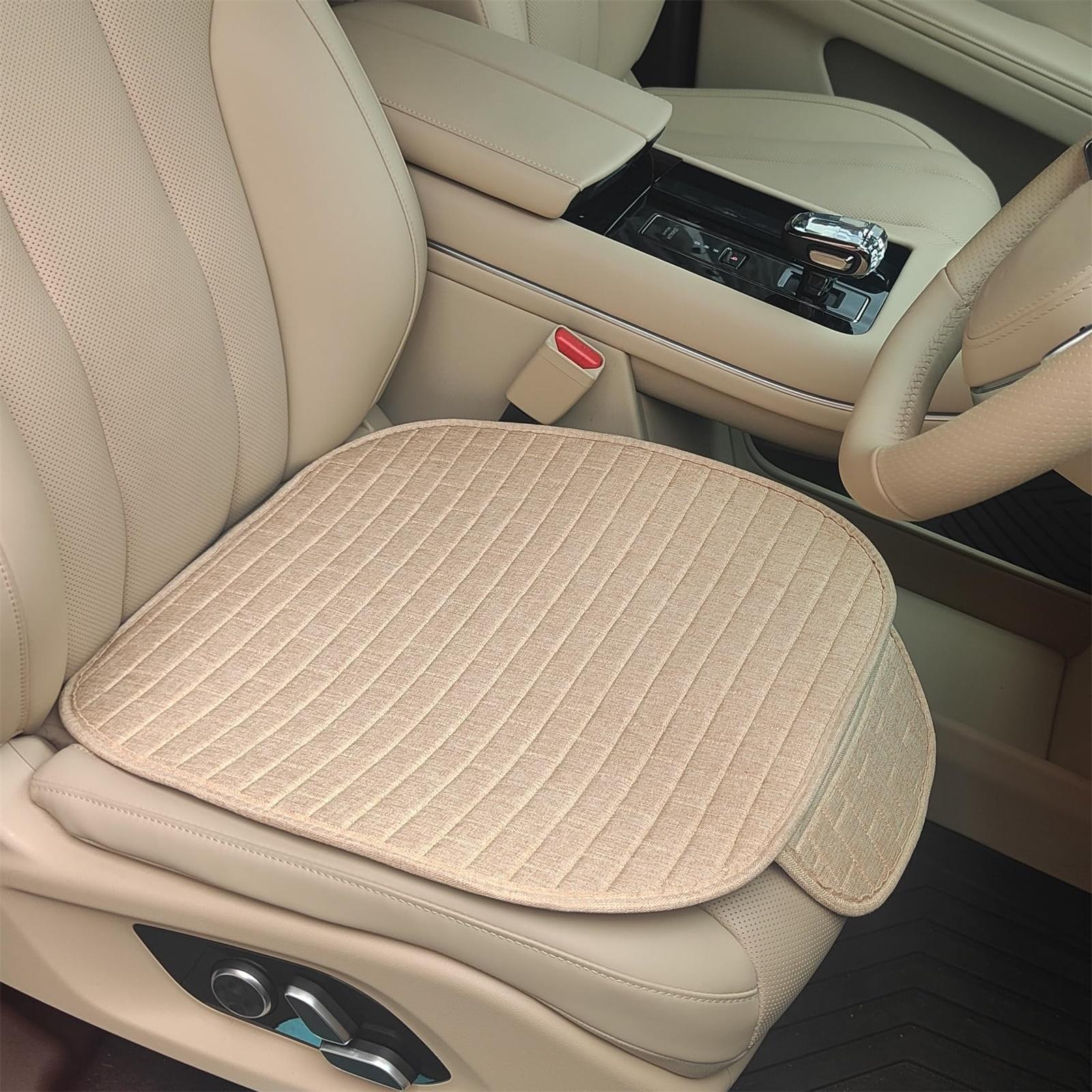 Front Seat Covers, Comfortable Seat Covers, Front Bottom Seat Cushion Covers, Universal Padded Interior Covers Suitable For Most One Size