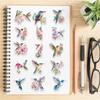 50PCS Hummingbird Stickers Waterproof Creative DIY Phone Skateboard Fashion Dormitory Nostalgic Decals