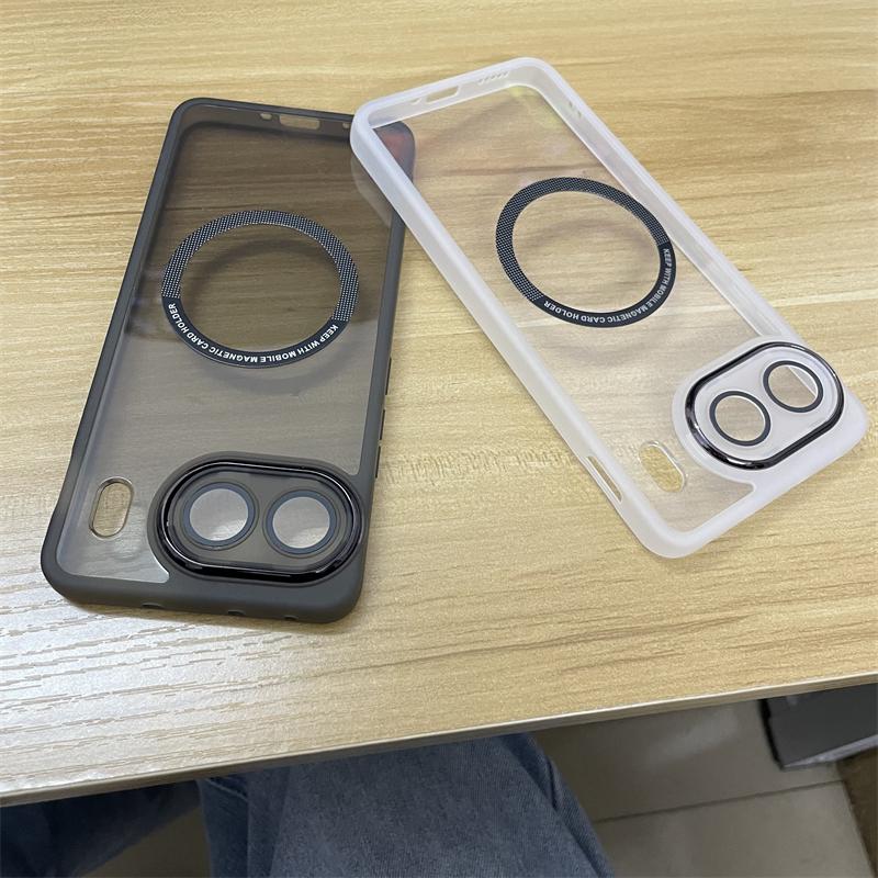 Magnetic Case For OnePlus Nord 4 Case Soft Silicone Transparent For MagSafe Cover For One Plus Nord4 5G Camera Protection Shell