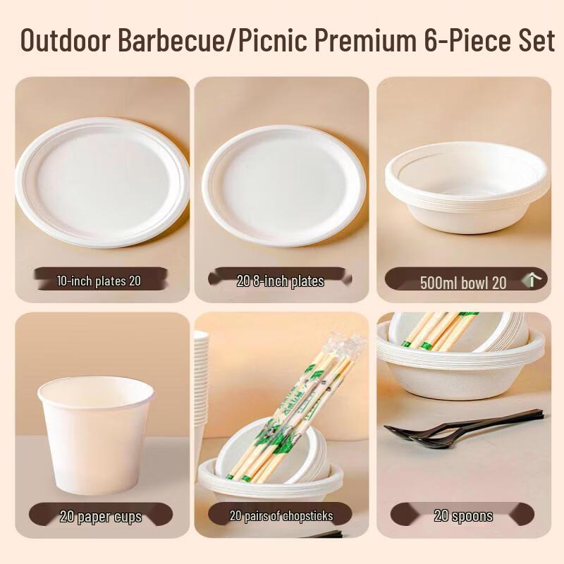 Disposable Bagasse Plates