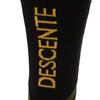 Descente Odor Far Silver Ion Arch BK2 Men's Socks, Antibacterial, Resistant, Thermal, Infrared, (Ag+), Support, DWAWJB60,