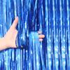 2/3M Party Background Wedding Decoration Foil Fringe Curtain Sequin Bachelorette Photo Backdrop Wall Curtain Birthday BabyShower