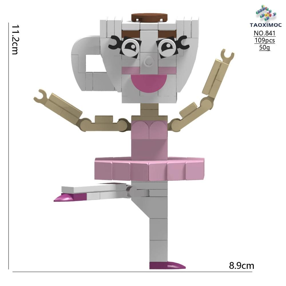 2025 Cartoon Italian Brainrot Animals Tung Tung Tung Sahur Building Blocks Model Desk Ornament Tralalelo Tralala Bricks Toy Gift