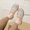Fashion New Soft-soled Mother Shoes Pregnant Women's Flats Comfortable Flat-soled Ultra-soft PU Leather Shoes Women's Loafers