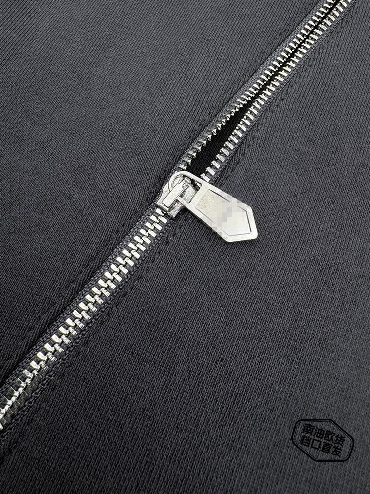 Unisex Cotton Saddle Nail Patch Hoodie - Warm, Versatile, Stylish Autumn/Winter Outerwear