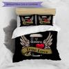 3pcs Duvet Cover Set (1*Duvet Cover + 2*Pillowcase, Without Core), Guinness Draught Print Bedding Set, Bedroom Decor, All‑Season, Gift