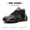 Extra large size men's shoes high-end all-inclusive sneakers spring and autumn new mesh casual shoes thick sole heightening dad shoes