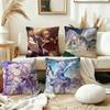 Genshin Impact Game Pillow Cushion Cover Pillowcase Living Room Sofa Home Decor Customized