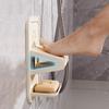 Legs Shaving Stool Nonslip Shower Step Stool Ergonomic Bathroom Footrest With Wide Pedal For Enhances Stability