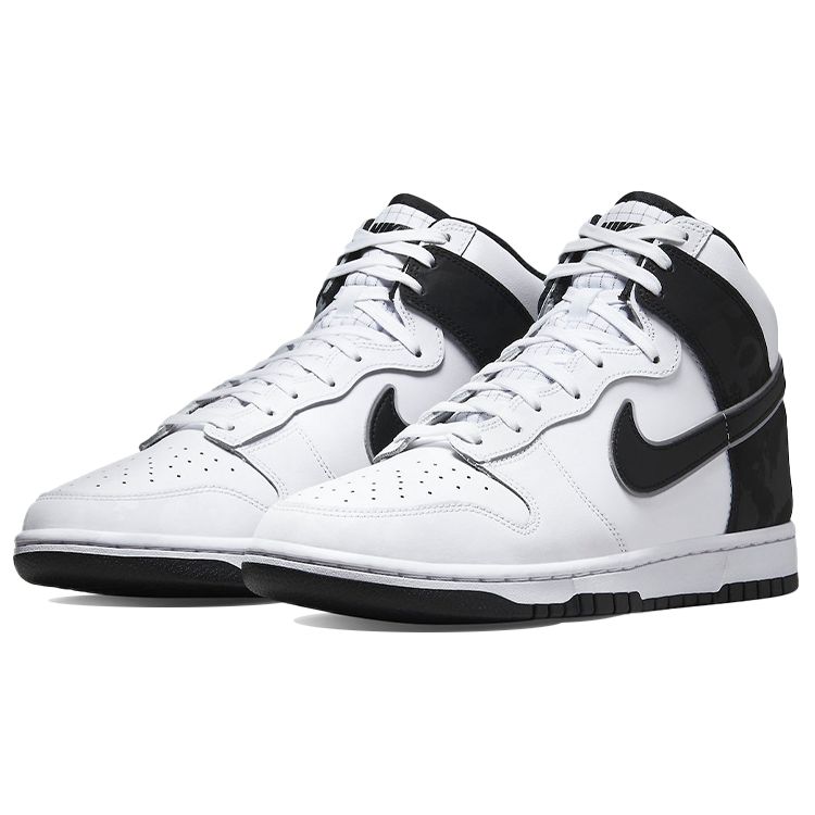 Nike Dunk High SE Białe Czarne Męskie Trampki DD3359-100