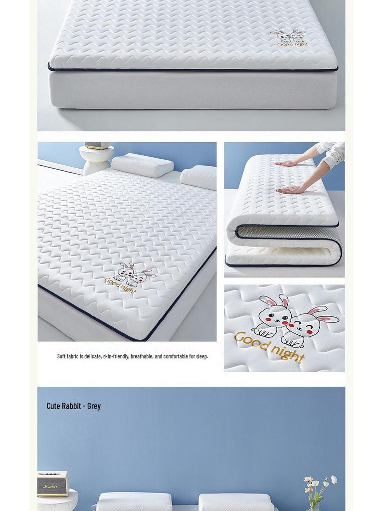 Luxury Double Soft Latex Mattress Pad for Dorms and Homes