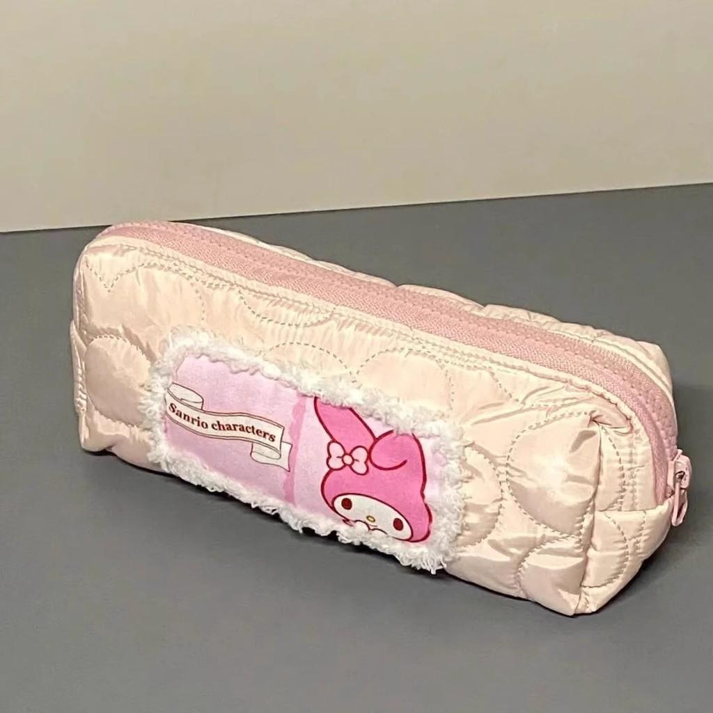Cinnamoroll And Melody Design Pen Case With Large Capacity For Girls And Students