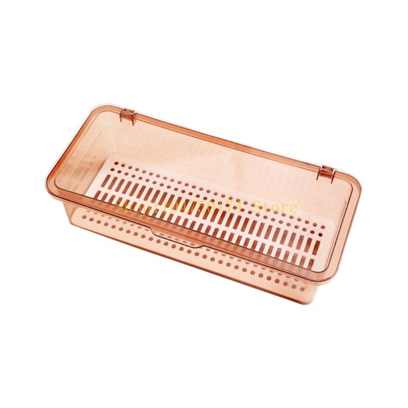 Hygienic Chopsticks Dryer Box Ventilated Base Dustproof Cover Portable Utensils Storage top sale