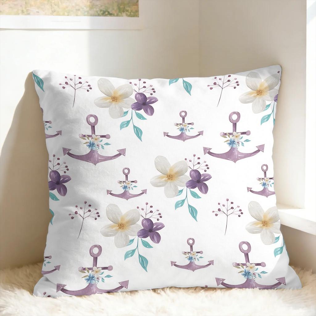 Hot Beach Theme Pillow Cover Custom Cushion Cover Kawaii Pillow Case For Sofa Couch Bed Living Room