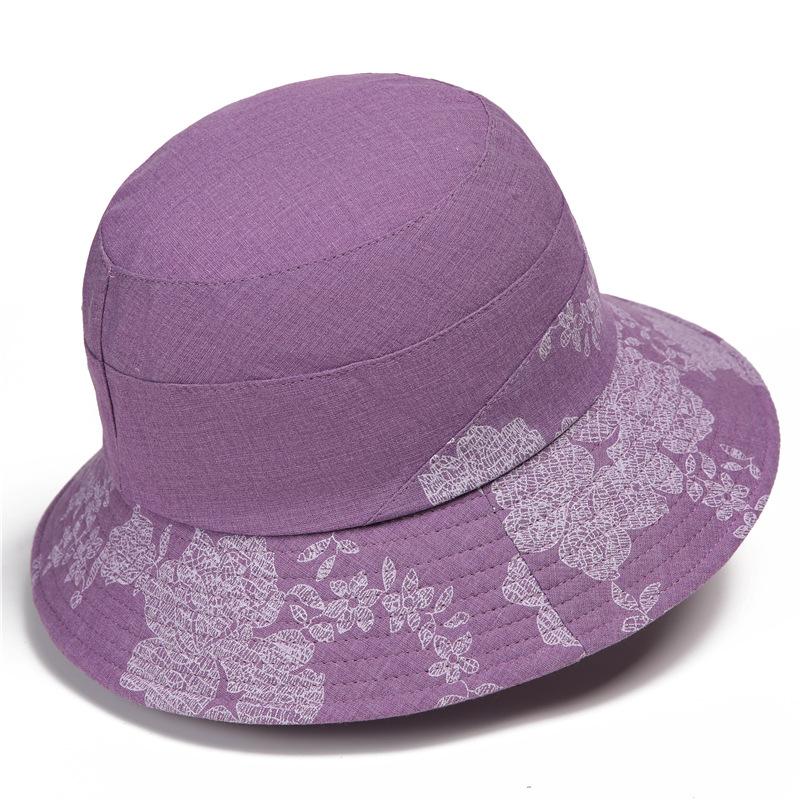Nouveau Chapeau Bob Élégant Coton Protection Solaire Chapeau de Pêcheur Chapeaux Polyvalents Respirants pour Femmes
