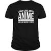 I Only Care About - Boss Lady Shirt - Anime Shirts, Anime - Anxiety Has Many Faces Shirt - Manga Lovers Gifts T Shirt Black