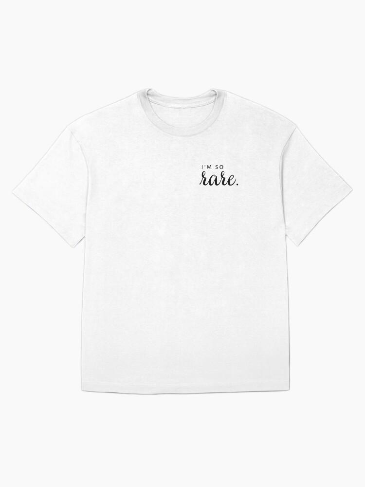 Ich bin so selten. Übergroßes T-Shirt