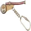 Nautical Solid Brass, Copper Boatswain Bosun Whistle Key Chain