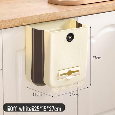 Abay Foldable Wall-Mounted Kitchen Trash Can