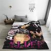 AJ Lee Wrestling Divas  Bedding Throws  Flannel Bedspread For Living Room Aesthetic Sofa Bed Cover
