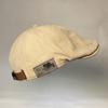 Men Beret British Vintage Solid Color Adjustable Men Hat for Shopping