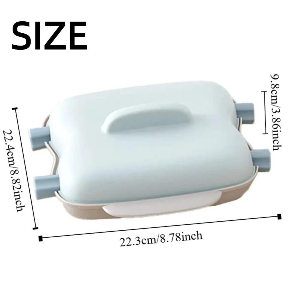 Heat Resistant Microwave Corn Cooker 2 Hole Microwave Oven Steaming Corn Box Kitchen