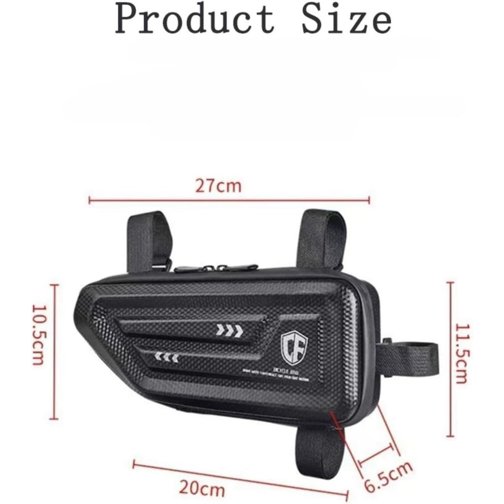 EVA Hardshell Waterproof Side Triangular Hanging Bags for GB 350S Easy Side Bags, Bags, GB350, GB350C, GB350S, 350, 350C, (2021-2024, 2025)