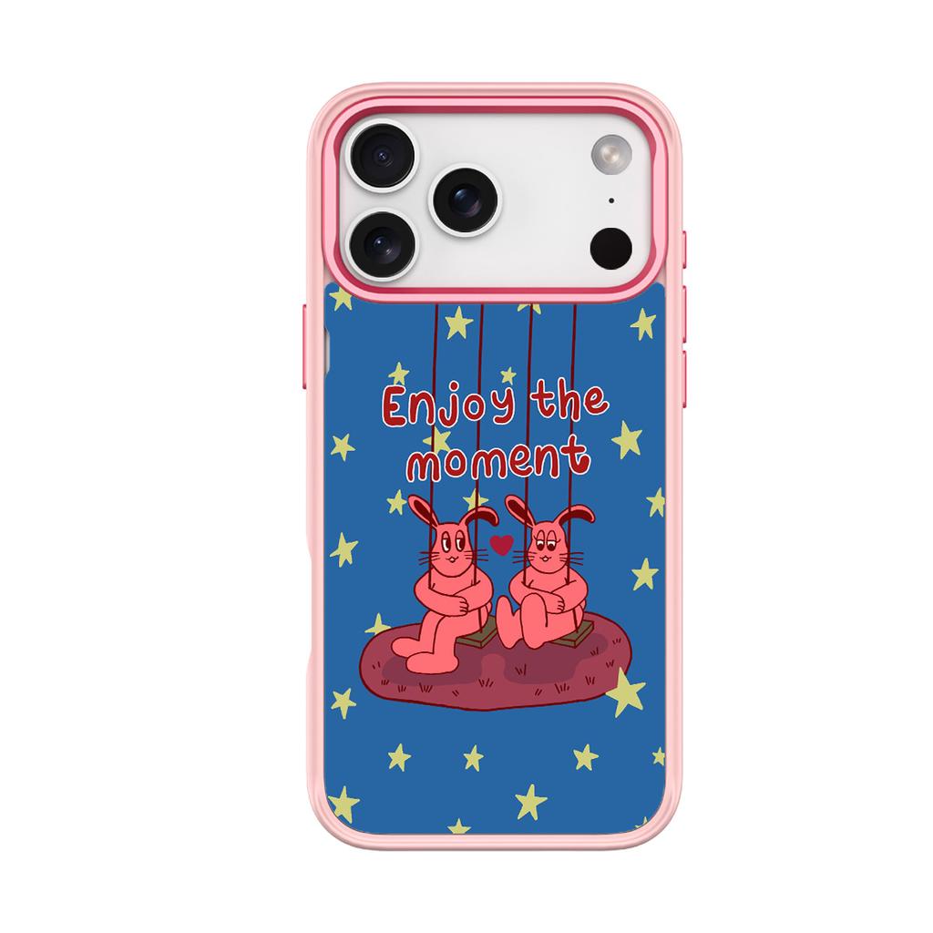 Applicable To Apple 17pro Mobile Phone Case, Advanced Sense 16 Replaceable Back Plate 15promax Magnetic Mobile Phone Case, Enjoy Rabbit