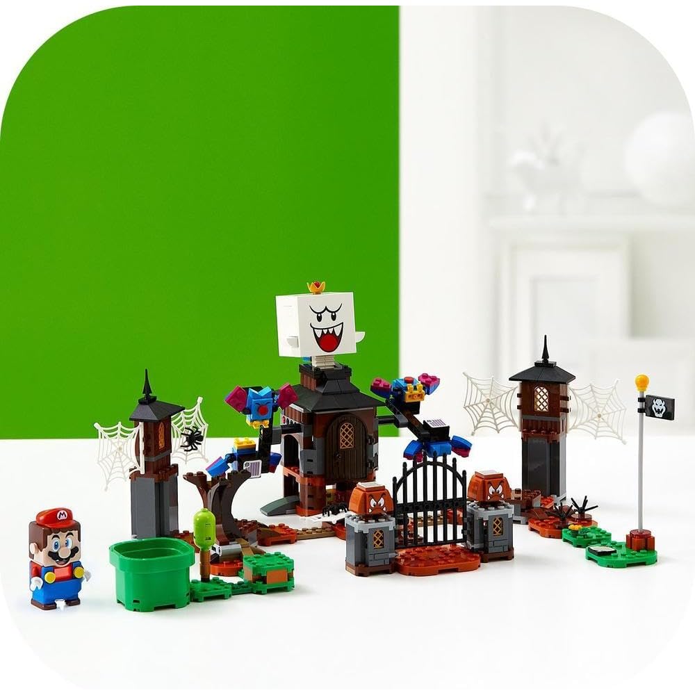 LEGO Super Mario Bowser and King Boo's Haunted Yard Challenge Building Set 71377