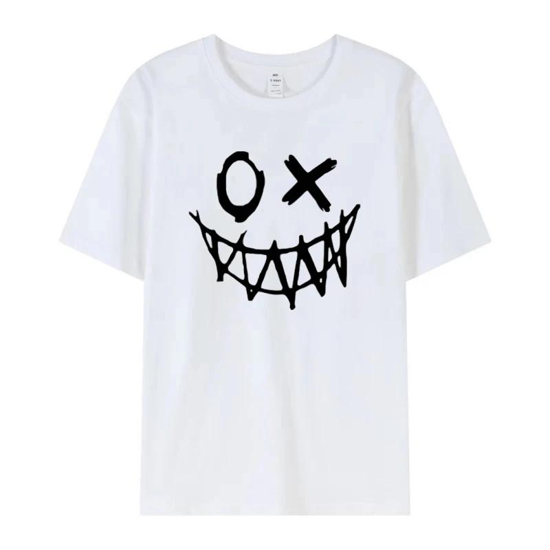 Cool Devil Print  Personalized Tshirt Comfortable and Fashionable Unisexs and Womens T Shirt Devil Pattern Design