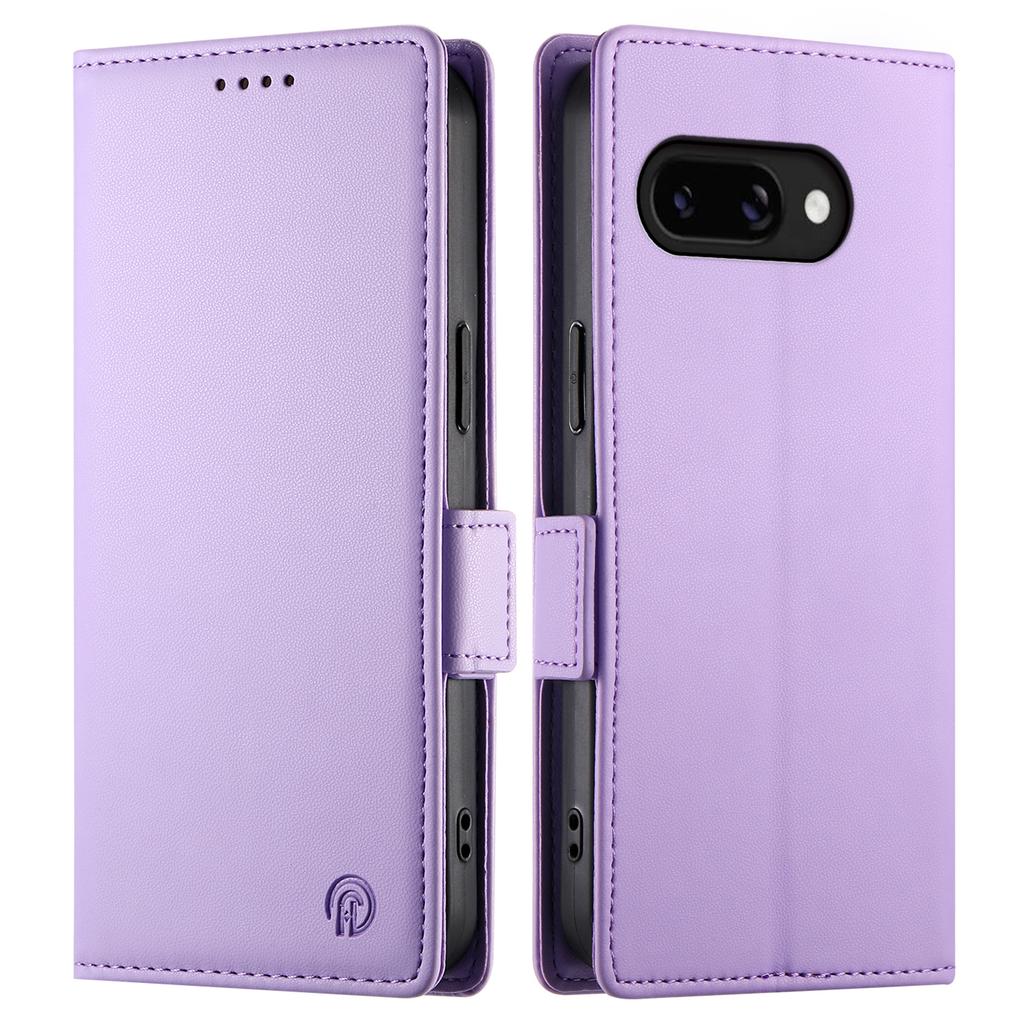 DF-010 For Google Pixel 9a Stand Case PU Leather Wallet Phone Cover