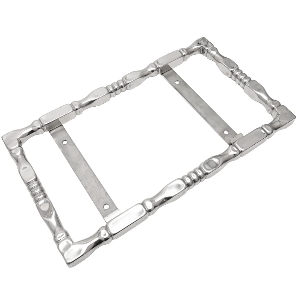 Number Plate Square Shaped Compatible with Super Quon Number Plate Custom Decorative Truck Frame, Pipe, 26, Large, Plated, Custom, Giga, Profia,