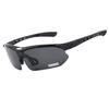 Unisex Polarized Cycling Glasses, UV400 Photochromic Sports Sunglasses, Wind- and Dust-Resistant Mountain Bike Goggles