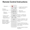 72W/36W RGB LED Ceiling Lights Home Lighting With APP Bluetooth Control Music Light Bedroom Lamps Smart Ceiling Lamp+Remote Control Modern