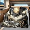Wildlife Adventure Customize Your Name Rv Blanket Comfortable Soft Lightweight For All Seasons Perfect For Travel Camping Picnics Sofas Rvs Beds