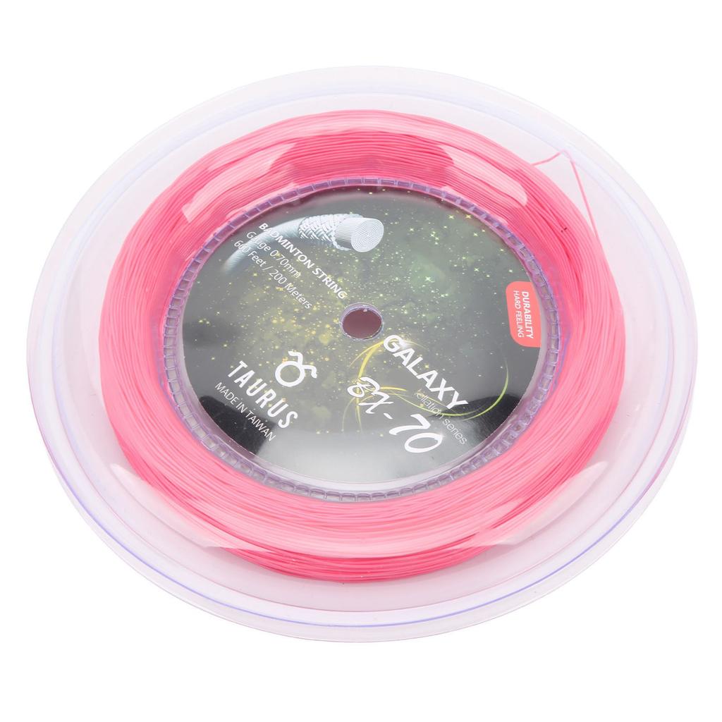 POWERTI BX70 Badmintonschläger Saite Hochelastische Nylon Badmintonschläger Saite 0,7mm Badminton