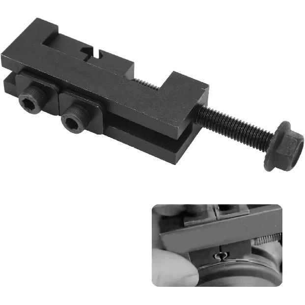 Pissente CV Joint Boot Clamp, 10.9 Screw Strength CV Joint Axle Boot Clamp 09521‑24010 Drive Shaft Clamping Removal Tool 20mm Jaw Open Length