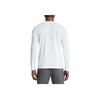 Nike Solid Color Logo Print Crew Neck Long Sleeve T-Shirt Men Tops White 718838-100