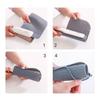 Portable Heat Resistant Mat Travling Protects Countertops Anti Scald Pads Non-Slip Silicone Pad
