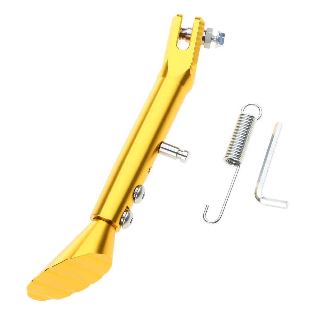 Kickstand Side Sidestand Holder Motorcycle Parking Rack Support Foot Adjustable Kickstands Foot Side Stand Tripod Holder