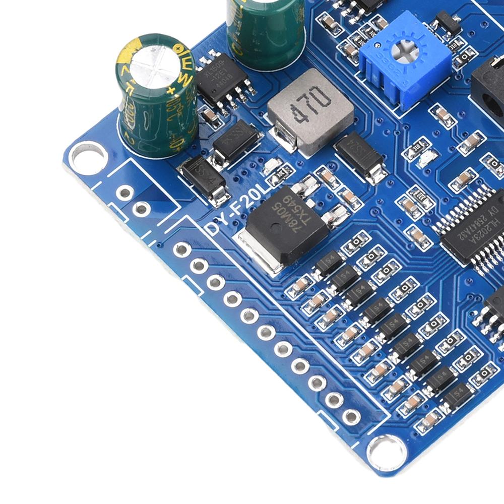 DC 6-35V Voice Playback Module 9-Channel One-To-One Independent Low-Level Trigger Amplifier Board DY-F20L