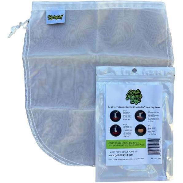 Kavafied Premium Traditional Kava Strainer Bag