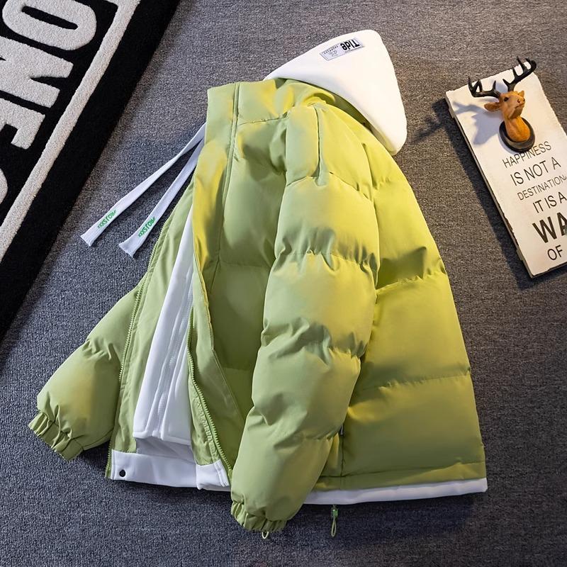 

Мужская повседневная короткая хлопковая куртка в стиле кэжуал, теплая зимняя куртка 4XL