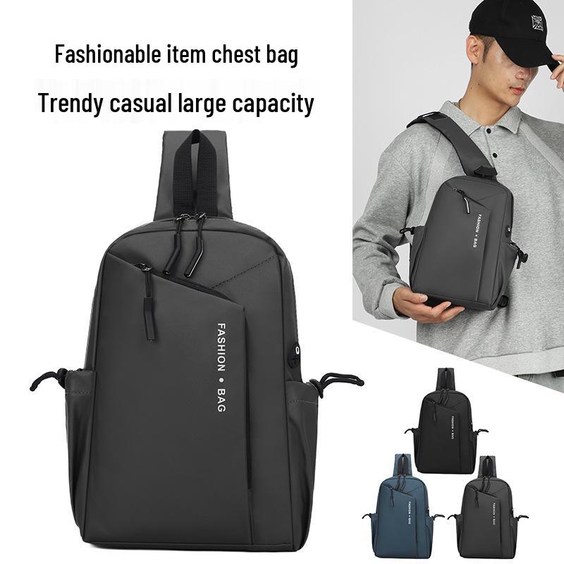 Men's Multifunctional Crossbody Chest Bag - Leisure Sports Shoulder Backpack