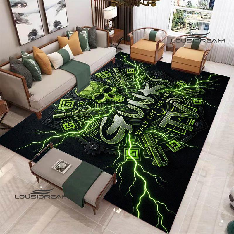 

Gunki logo printed carpet Living room bedroom non-slip carpets Yoga mat Outdoor rugs kawaii rug area rug birthday gift 40x60cm